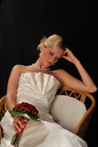 Bride with Post Wedding Blues