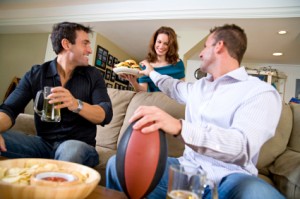 Newlyweds balancing friends & their relationship