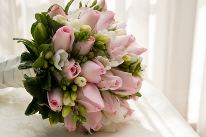 Popular wedding flower boquet