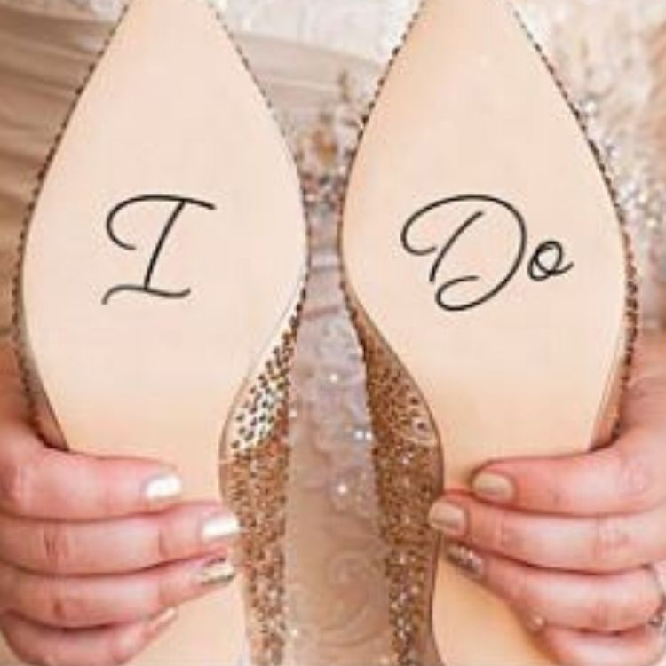 DIY Wedding Shoe