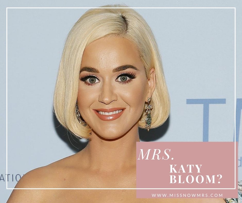 Katy Perry's Married Name Change